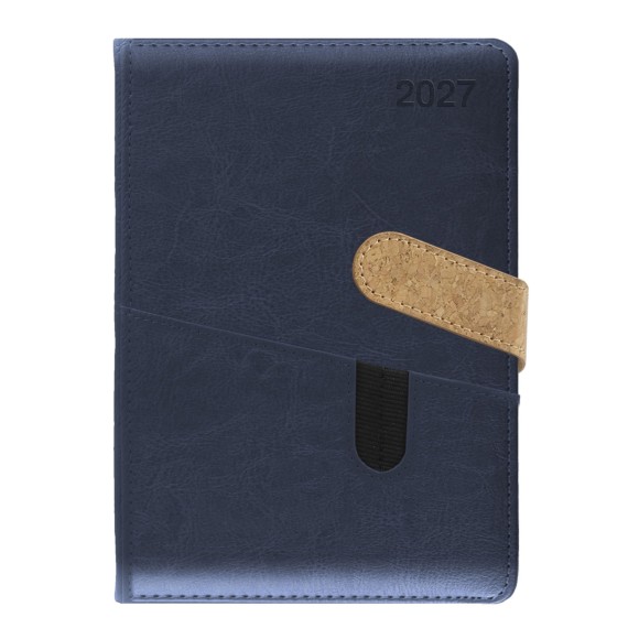 Kalendarz książkowy A5 dzienny Magneto z zamknięciem magnetycznym pocket