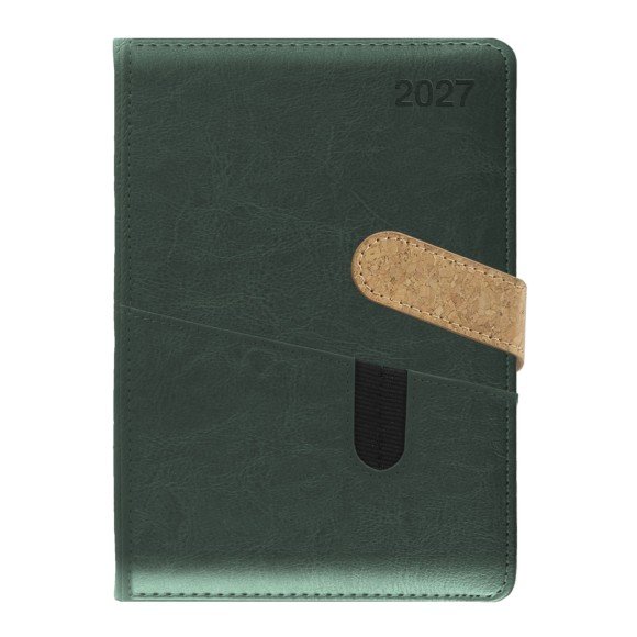 Kalendarz książkowy A5 dzienny Magneto z zamknięciem magnetycznym pocket