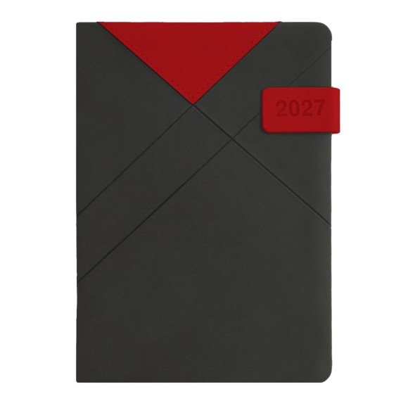Kalendarz książkowy A5 dzienny Magneto z zamknięciem magnetycznym