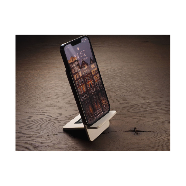 Drewniana podstawka pod telefon 1834121