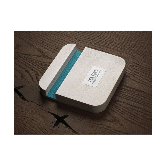 Drewniana podstawka pod telefon 1847121