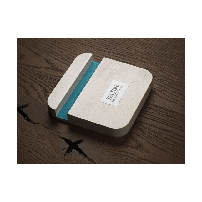 Drewniana podstawka pod telefon 1847121
