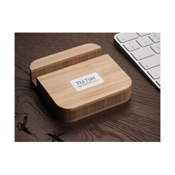 Drewniana podstawka pod telefon 1847292