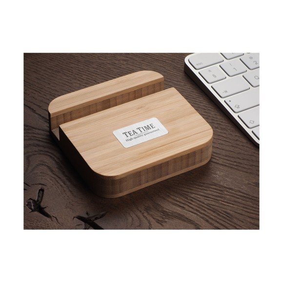 Drewniana podstawka pod telefon 1847292