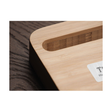 Drewniana podstawka pod telefon 1848292