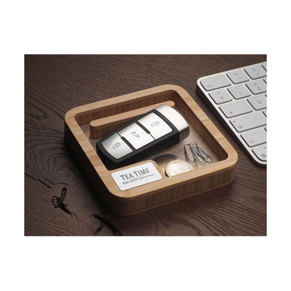 Drewniany organizer na biurko 1846292