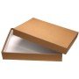 Pudełko kaszerowane papierem ozdobnym (26,5x15,5x3,5cm) 450037