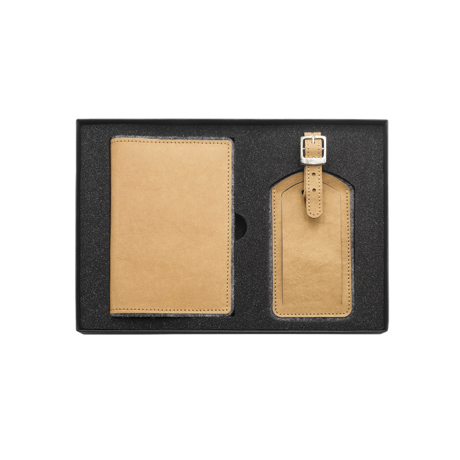 Zestaw paszport i zawieszka na bagaż 1714140