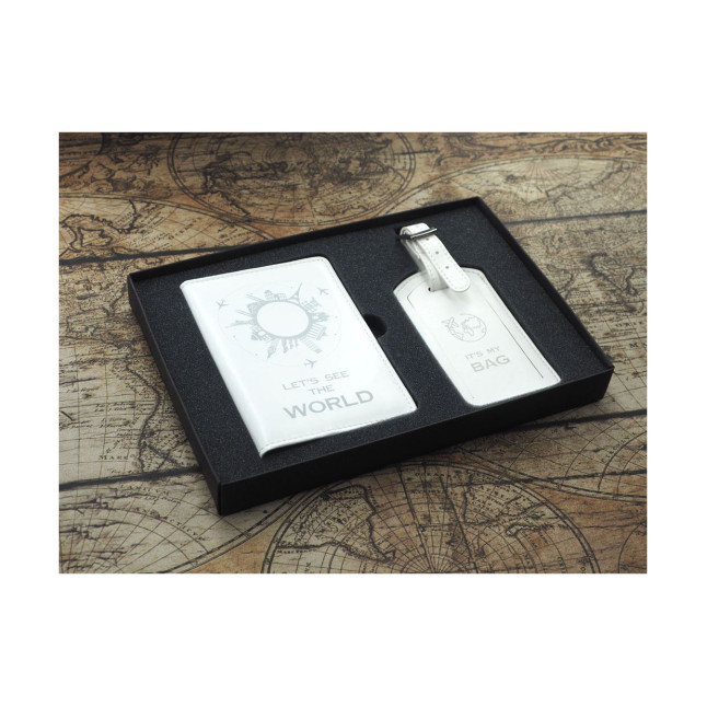 Zestaw paszport i zawieszka na bagaż 1814119