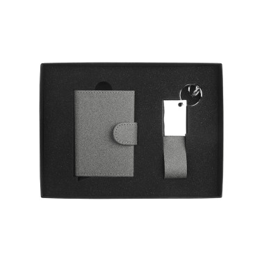 Zestaw portfel RFID i brelok 1977323