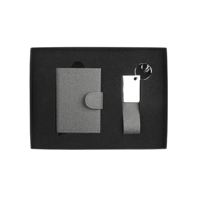 Zestaw portfel RFID i brelok 1977323