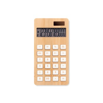 12-cyfrowy kalkulator, bambus CALCUBIM