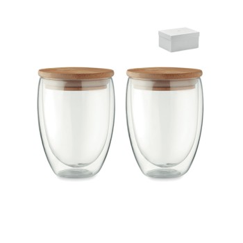 2 szklanki 350 ml w pudełku TIRANA SET