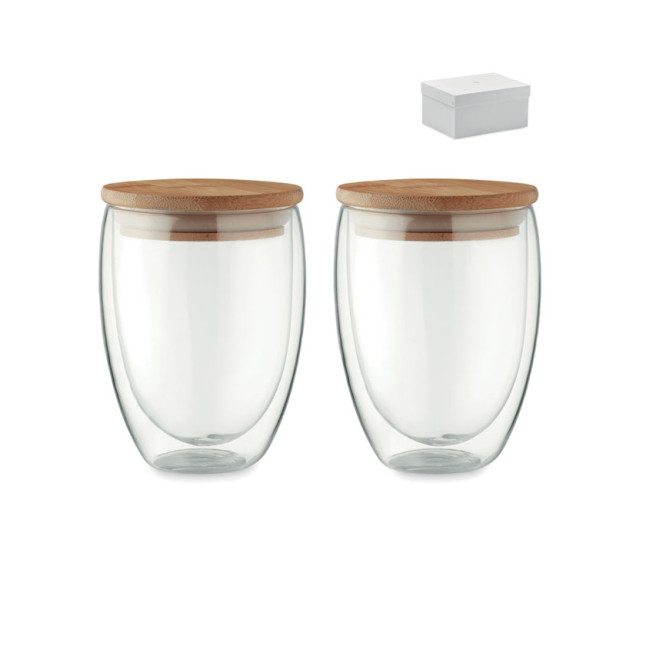 2 szklanki 350 ml w pudełku TIRANA SET