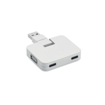 4-portowy USB SQUARE-C 4-portowy USB SQUARE-C