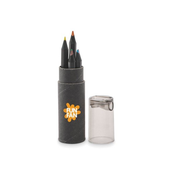 6 czarnych kredek NEGRO 6 czarnych kredek NEGRO
