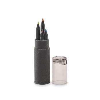 6 czarnych kredek NEGRO
