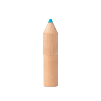 6 kredek w drewnianym pudełku PETIT COLORET