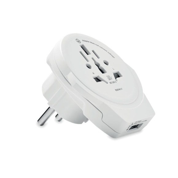 Adapter z USB World to Europe WORLD TO EUROPE