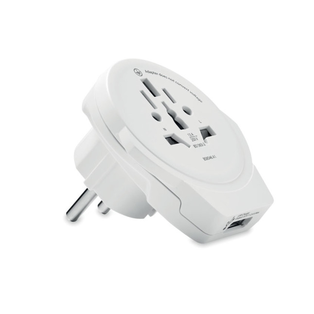 Adapter z USB World to Europe WORLD TO EUROPE