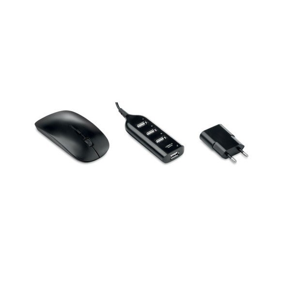 Akcesoria komputerowe w etui POWERSET Akcesoria komputerowe w etui POWERSET