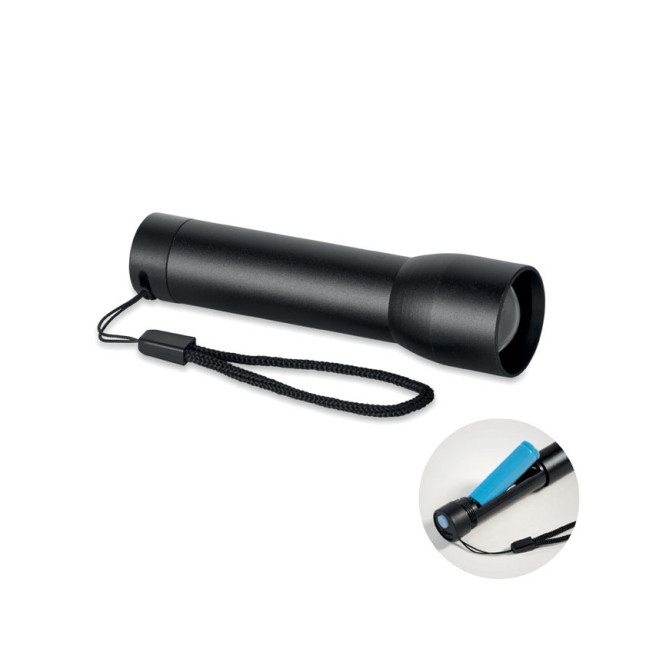 Aluminiowa latarka akumulatorowa LUMEZO