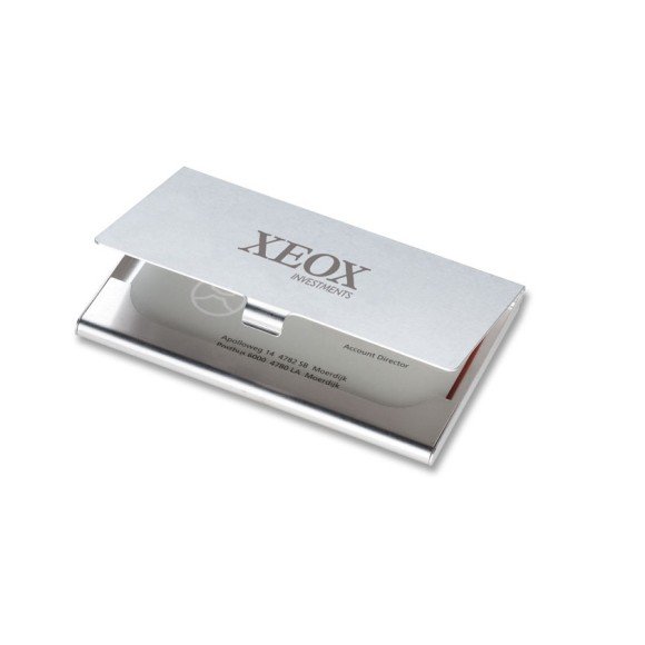 Aluminiowe etui na wizytówki EPSOM