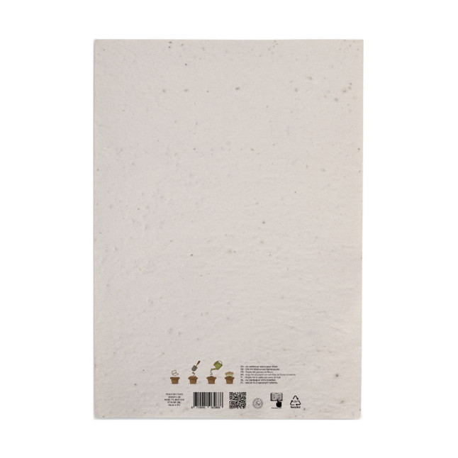 Arkusz A4 z nasionami kwiatów ASIDI