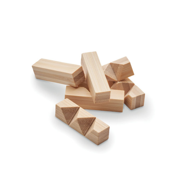 Bambusowa łamigłówka gwiazda CUBENATS