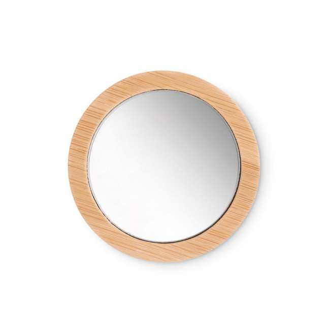 Bambusowe lusterko do makijażu MALAY