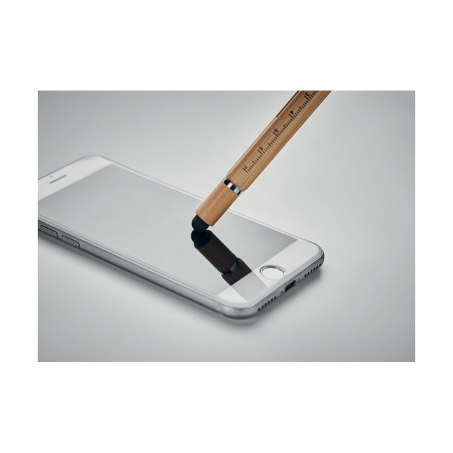 Bambusowy długopis z poziomicą TOOLBAM