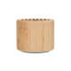Bambusowy głośnik bezprzew. ROUND LUX