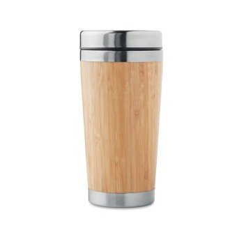 Bambusowy kubek podróżny 400ml RODEODRIVE+ Bambusowy kubek podróżny 400ml RODEODRIVE+