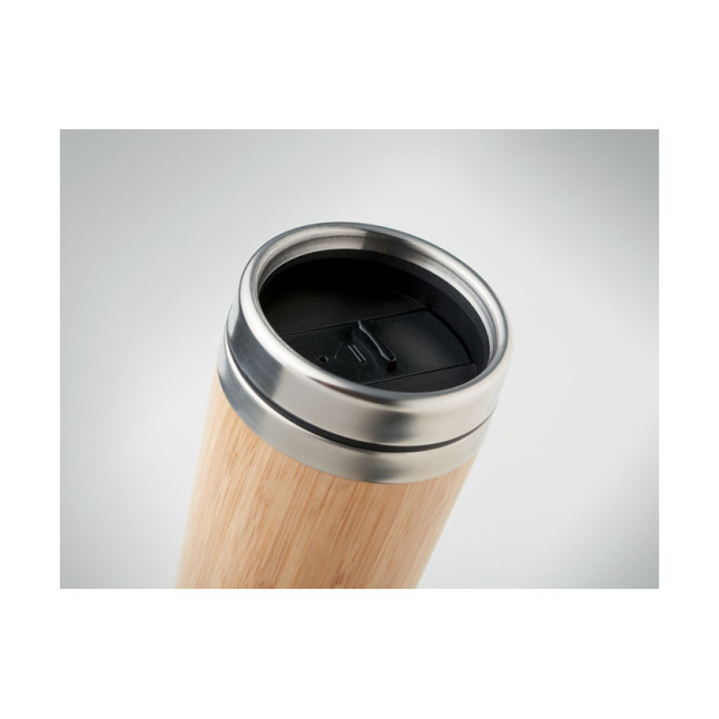 Bambusowy kubek podróżny 400ml RODEODRIVE+