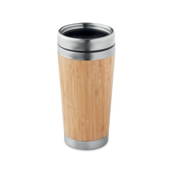 Bambusowy kubek podróżny 400ml RODEODRIVE+