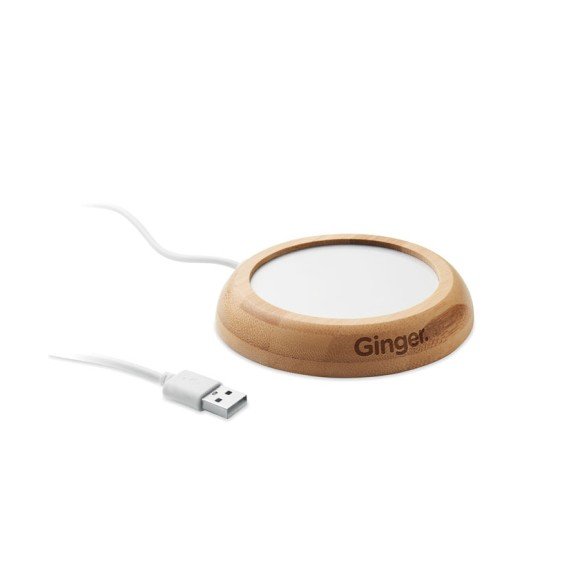 Bambusowy podgrzewacz USB MUGLET Bambusowy podgrzewacz USB MUGLET