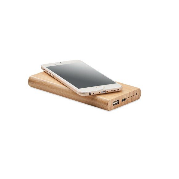 Bambusowy power bank 6000 mAh ARENA C