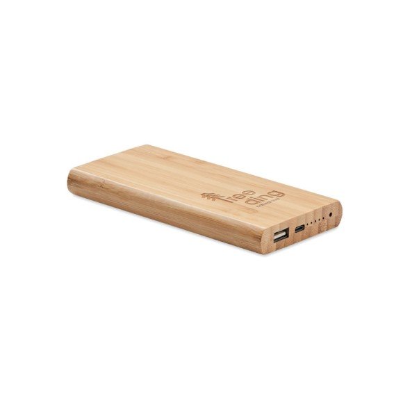 Bambusowy power bank 6000 mAh ARENA C