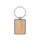 Bambusowy prostokątny brelok BENDIGO