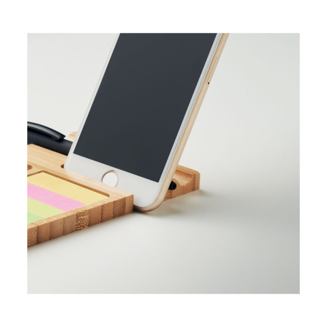 Bambusowy stojak na telefon TREVIS