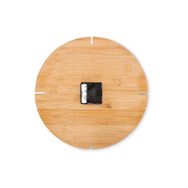 Bambusowy zegar ścienny ESFERE