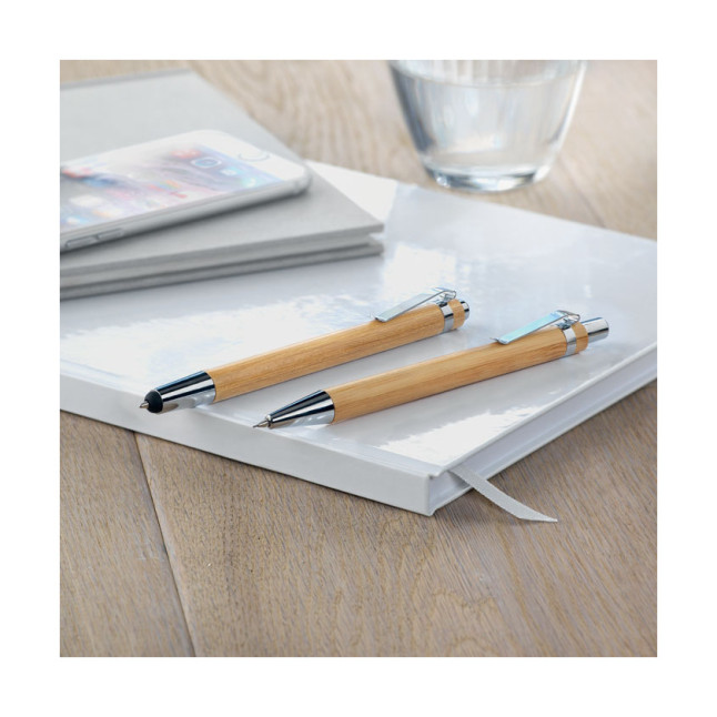 Bambusowy zestaw długopis  i o BAMBOOSET