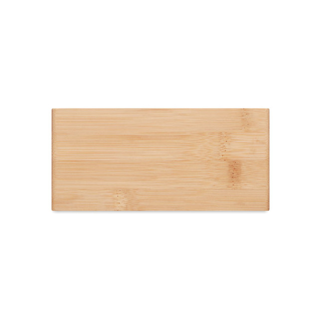 Bezprzew. ładowarka z bambusa MORO