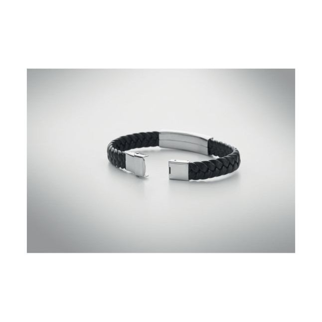 Bransoletka ze sztucznej skóry FAULET