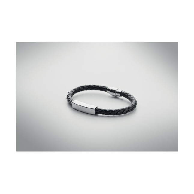 Bransoletka ze sztucznej skóry FAULETI