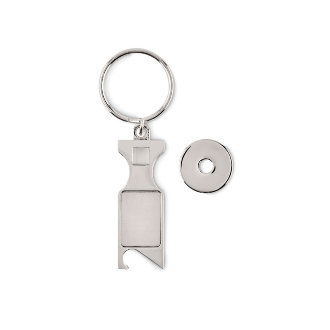 Brelok, otwieracz z żetonem TOKEU