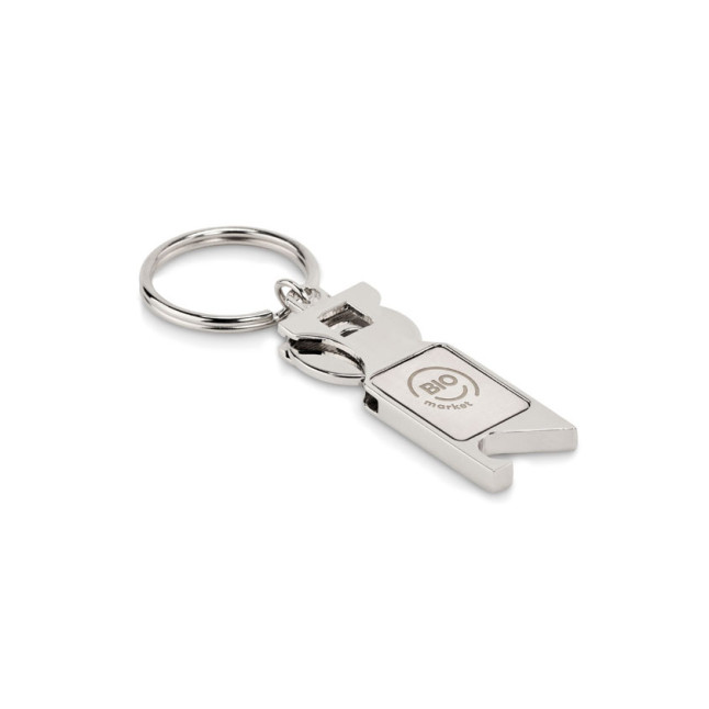 Brelok, otwieracz z żetonem TOKEU