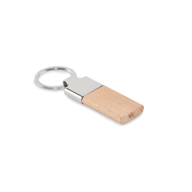 Brelok z drewna kauczukowego LLAVING