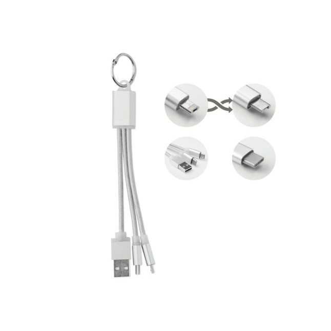 Brelok z kabelkami ładującymi RIZO