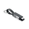 Brelok z kablem ładującym 4w1 KEY C
